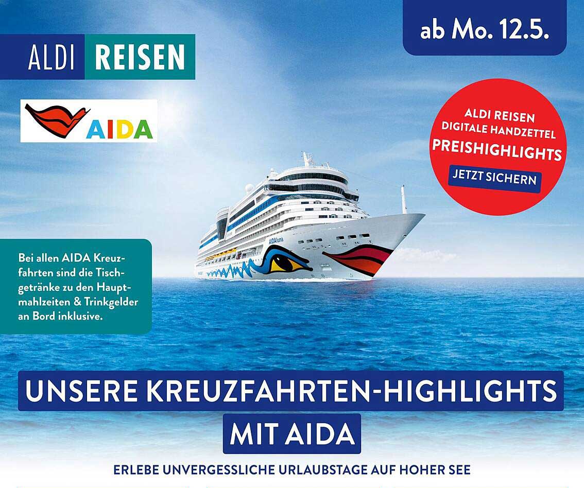 Unsere Kreuzfahrten-Highlights mit AIDA