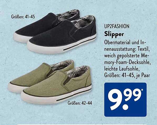 UP2FASHION Slipper für Damen und Herren