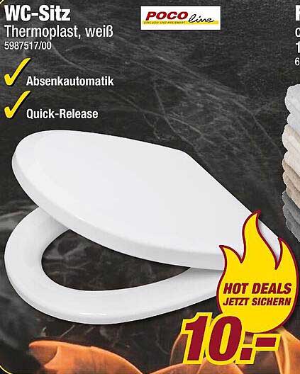 WC-Sitz Thermoplast, weiß 5987517/00
