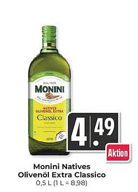 Monini Natives Olivenöl Extra Classico