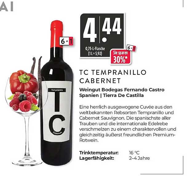 TC Tempranillo Cabernet
