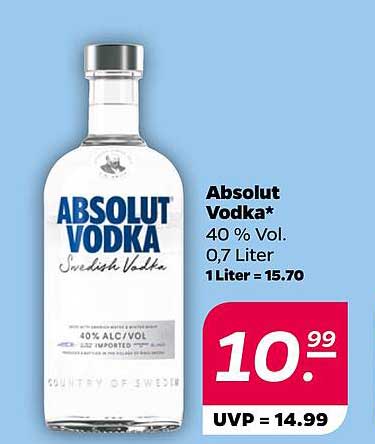 Absolut Vodka 0,7 Liter