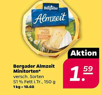 Bergader Almzeit Minitoren - verschiedene Sorten