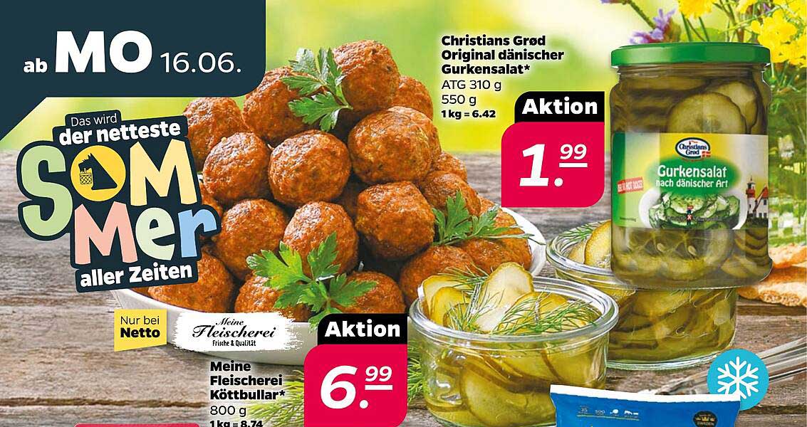 Christians Grød Original dänischer Gurkensalat* 310 g