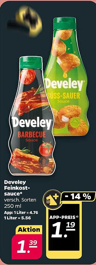 Develey Feinkost-Sauce versch. Sorten 250 ml