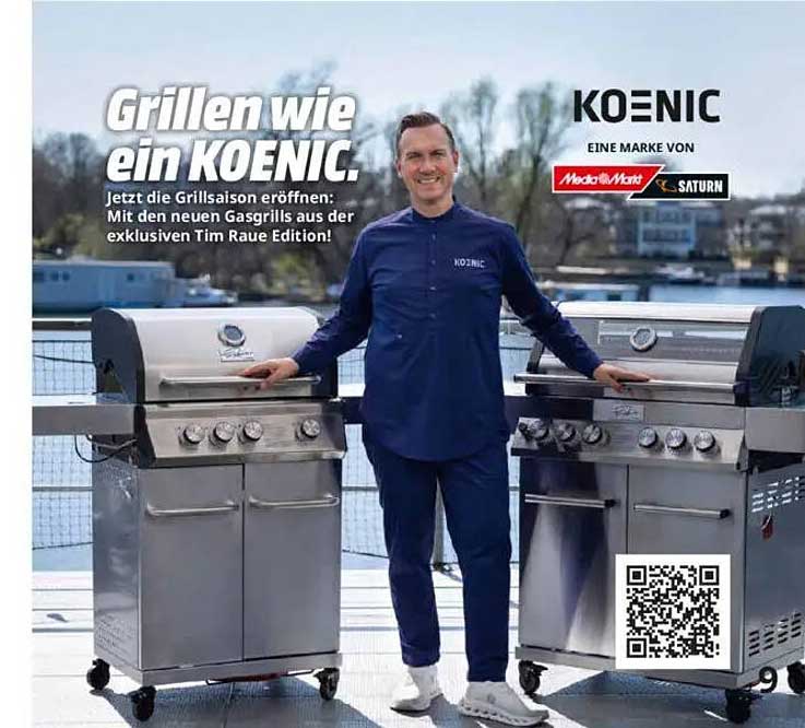 Grillen wie ein KOENIC – Exklusive Gasgrills aus der Tim Raue Edition