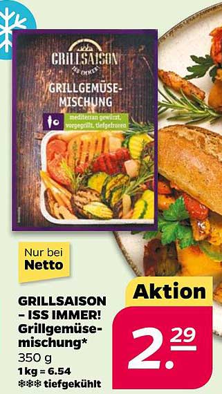 Grillsaison – ISS IMMER! Grillgemüsemischung 350 g