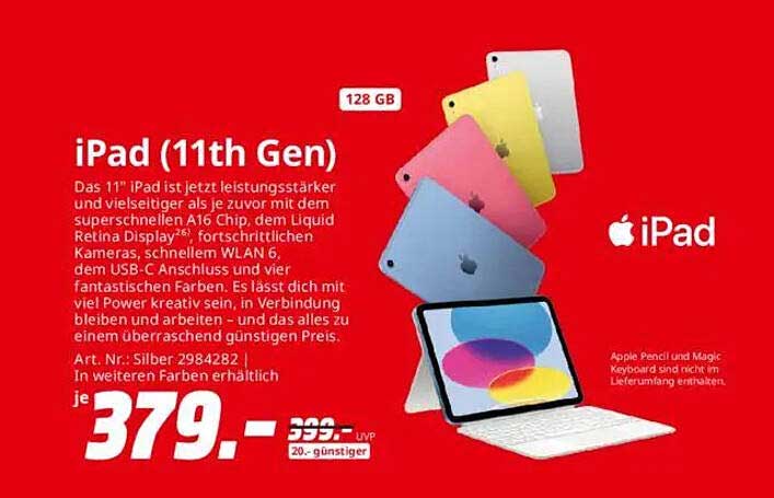 iPad (11th Gen) 128 GB