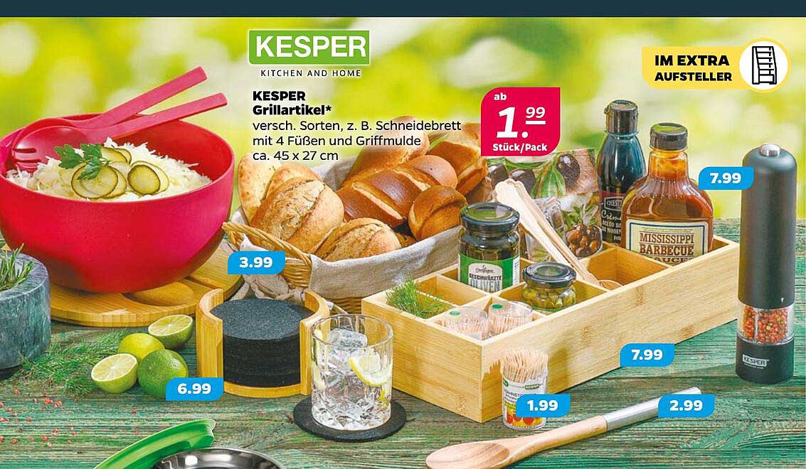 KESPER Grillartikel - Vielfältige Auswahl zu unschlagbaren Preisen