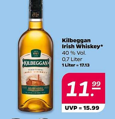 Kilbeggan Irish Whiskey 0,7 Liter