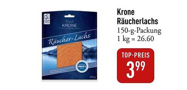 Krone Räucherlachs 150-g-Packung