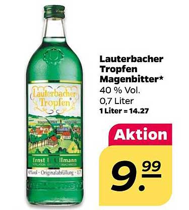 Lauterbacher Tropfen Magenbitter 0,7 Liter