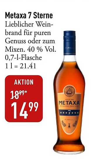 Metaxa 7 Sterne