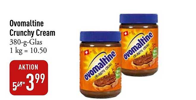 Ovomaltine Crunchy Cream 380-g-Glas
