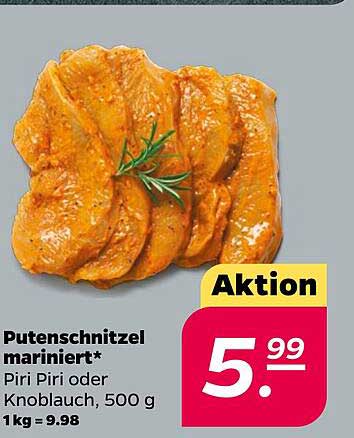 Putenschnitzel mariniert* Piri Piri oder Knoblauch, 500 g