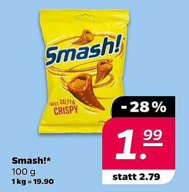 Smash! Süß, salzig und knusprig - 100 g