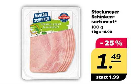 Stockmeyer Schinkensortiment 100 g