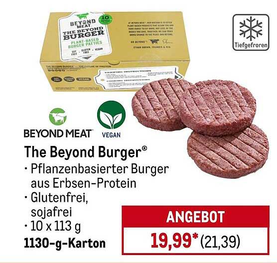 The Beyond Burger® - Pflanzlich, lecker und nachhaltig