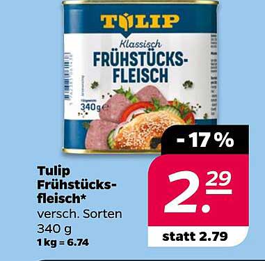Tulip Frühstücksfleisch 340 g - jetzt zum Sonderpreis!