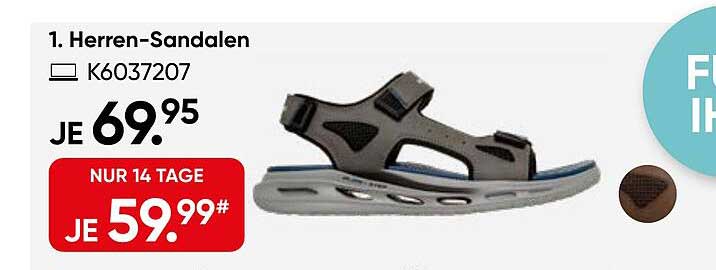 1. Herren-Sandalen