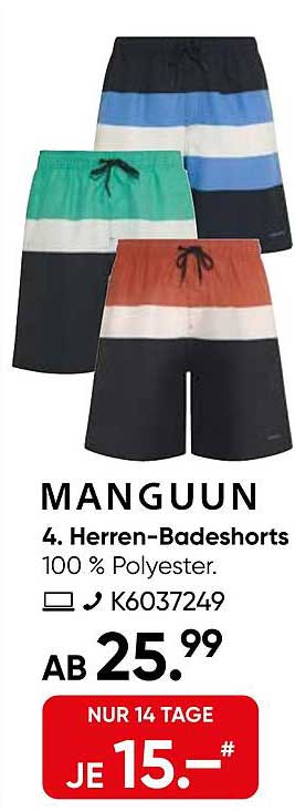 4. Herren-Badeshorts