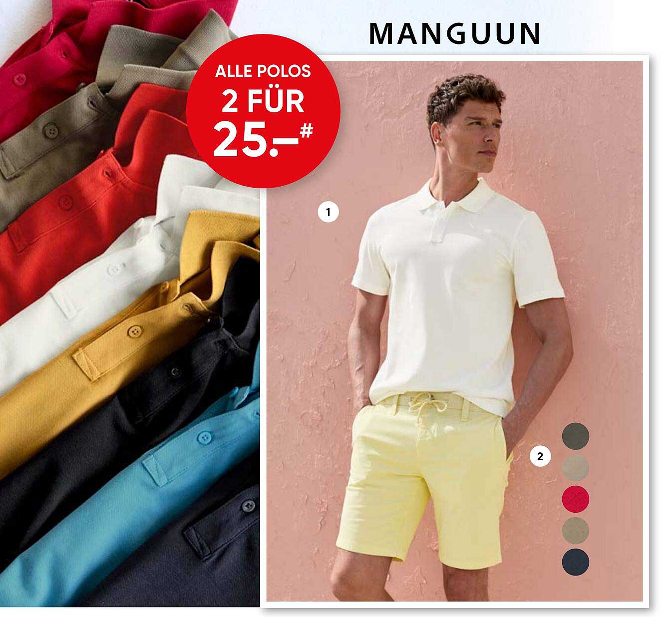 ALLE POLOS 2 FÜR 25.-#