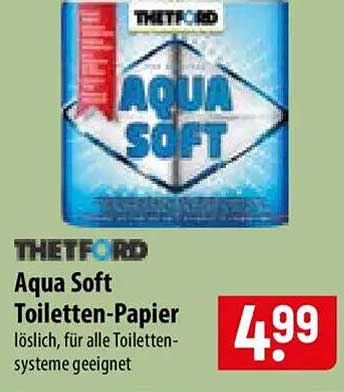 Aqua Soft Toiletten-Papier