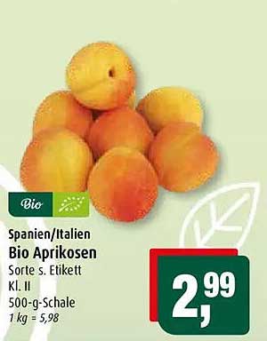 Bio Aprikosen