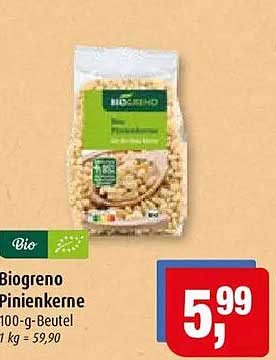 Biogreno Pinienkerne
