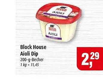 Block House Aioli Dip