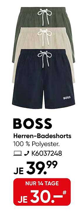 BOSS Herren-Badeshorts