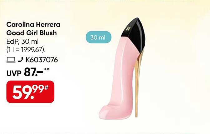 Carolina Herrera Good Girl Blush EdP, 30 ml