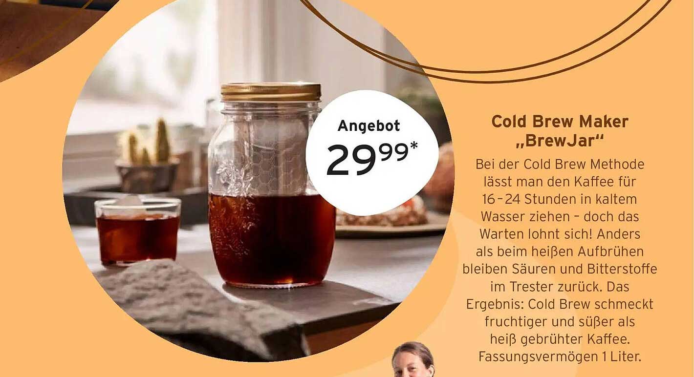 Cold Brew Maker „BrewJar“