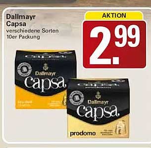 Dallmayr Capsa verschiedene Sorten 10er Packung