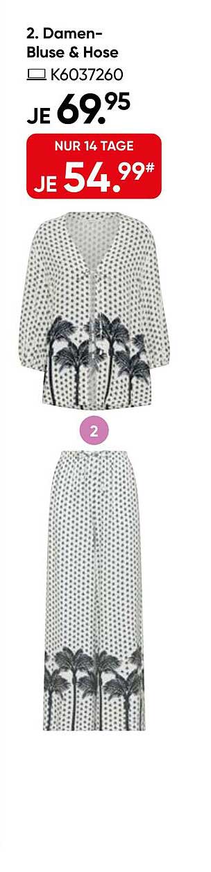 Damen-Bluse & Hose