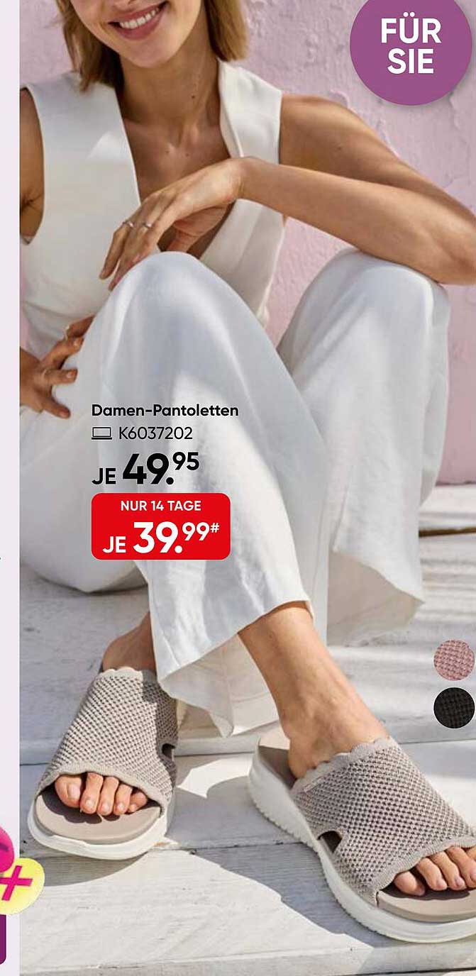Damen-Pantoletten