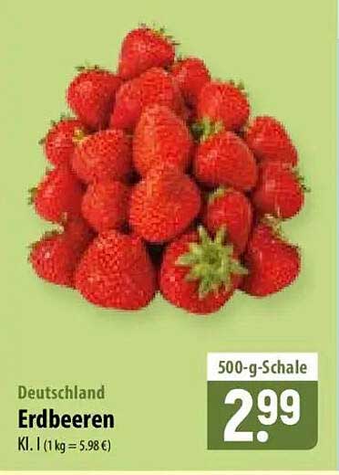 Deutschland Erdbeeren