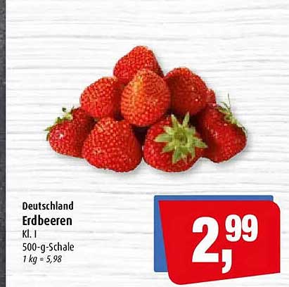 Deutschland Erdbeeren