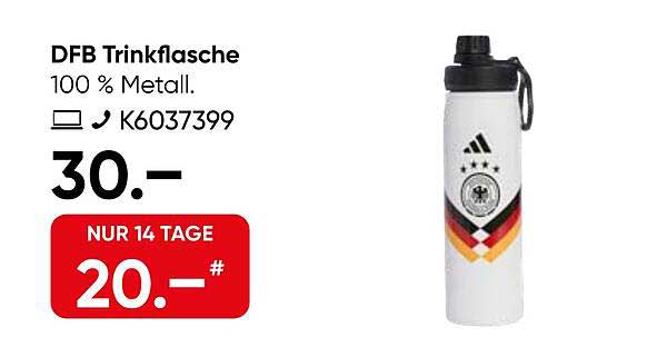 DFB Trinkflasche