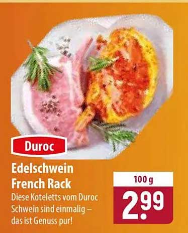 Edelschwein French Rack