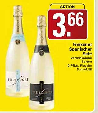 Freixenet Spanischer Sekt verschiedene Sorten