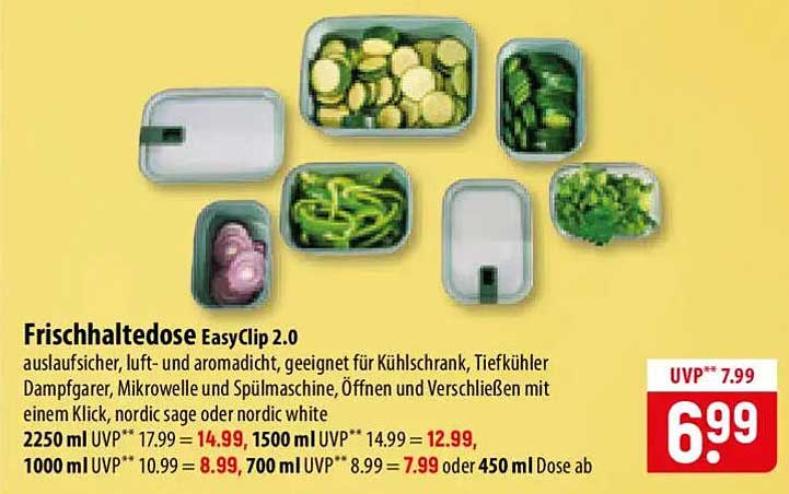 Frischhaltedose EasyClip 2.0