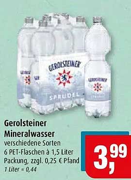 Gerolsteiner Mineralwasser
