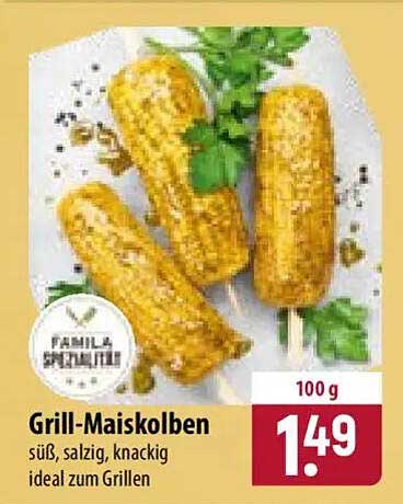 Grill-Maiskolben