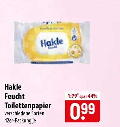 Hakle Feucht Toilettenpapier