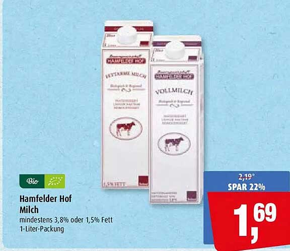 Hamfelder Hof Milch