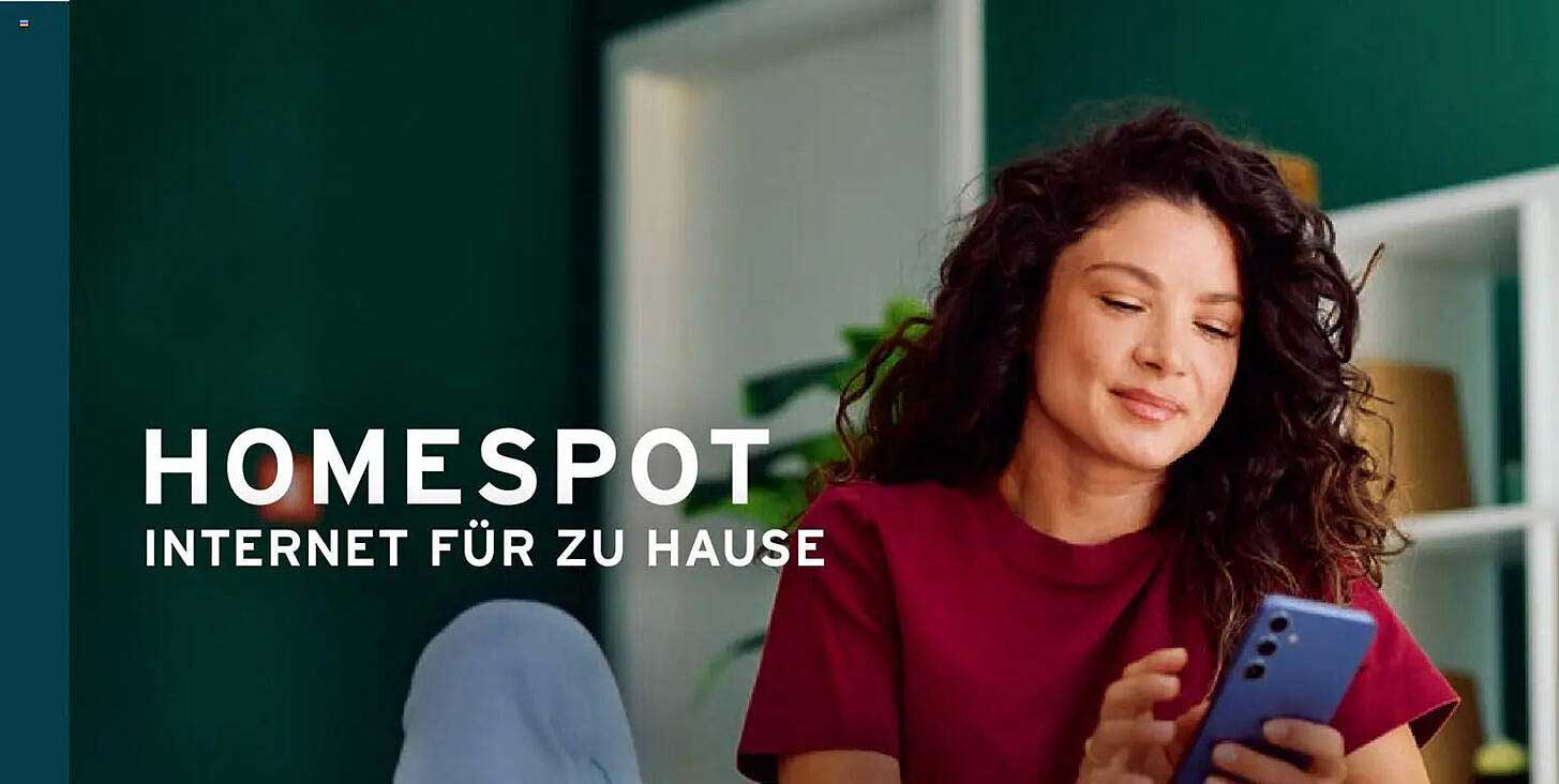HOMESPOT INTERNET FÜR ZU HAUSE
