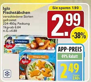 Iglo Fischstäbchen