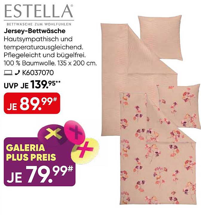 Jersey-Bettwäsche