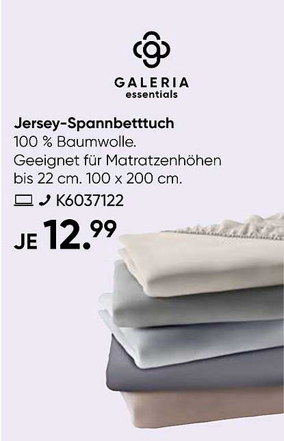 Jersey-Spannbetttuch